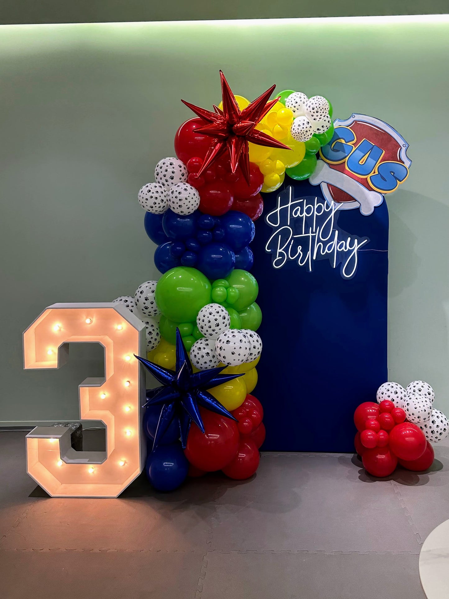 Mampara Temática Paw Patrol