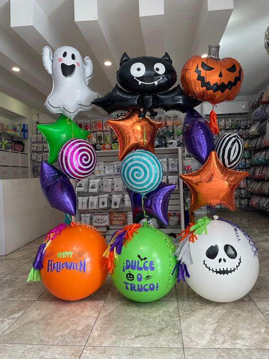 Pop Me! Halloween + Figuras con Helio