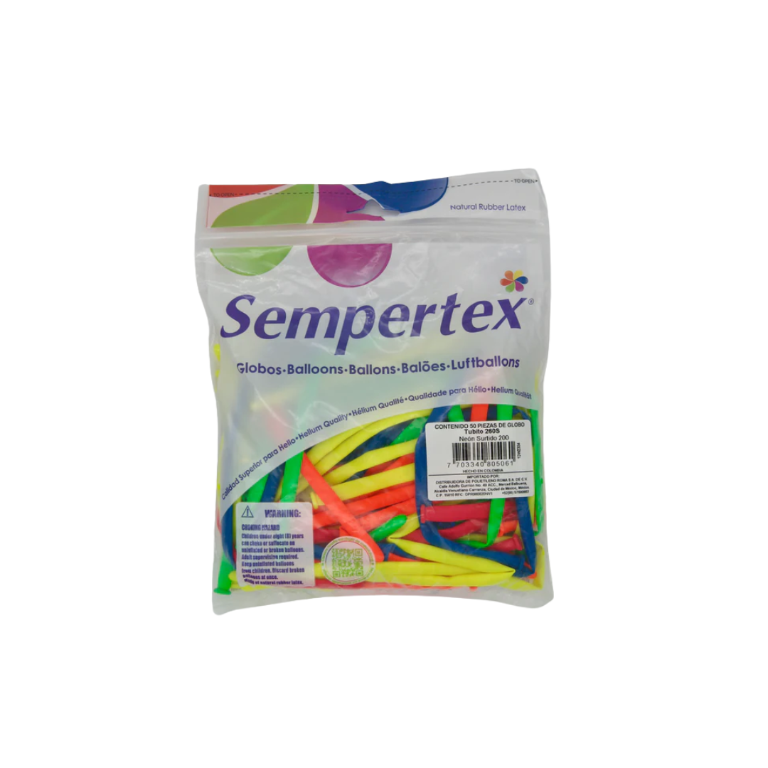 Neón T260 Sempertex (Bolsa 50pzs)