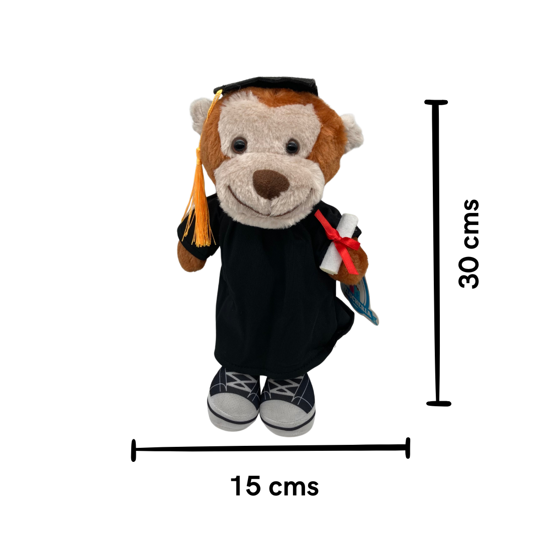 Peluche Chango Graduado