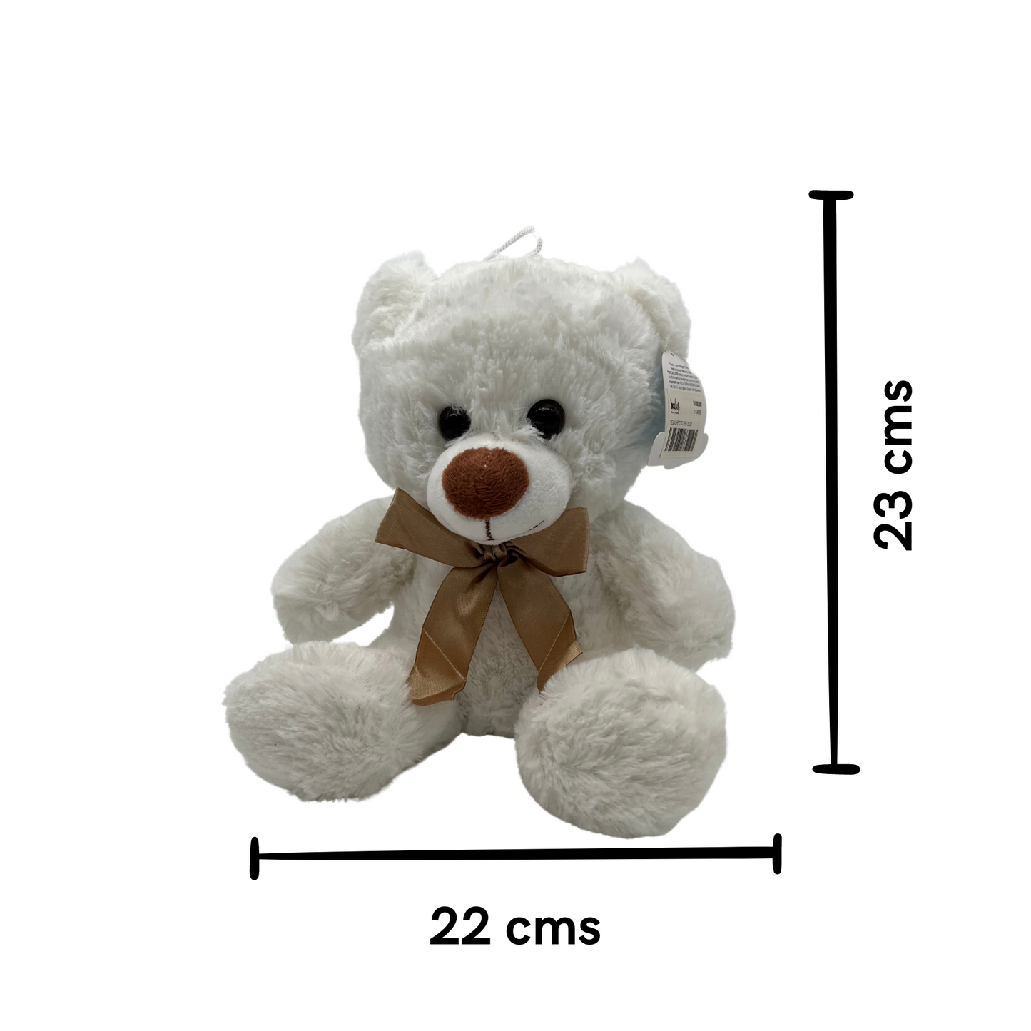 Peluche Oso Teo Blanco