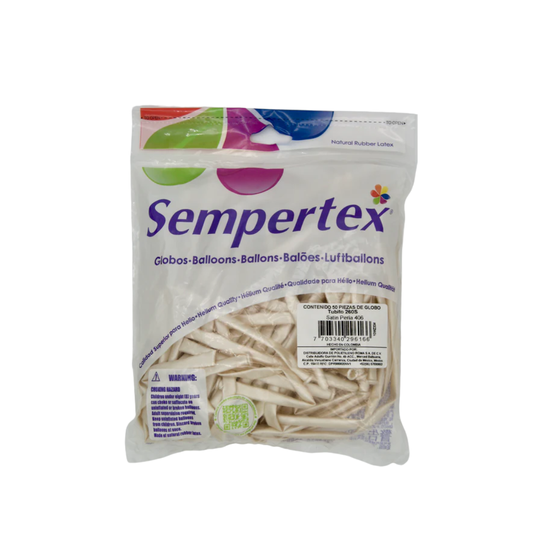 Satín T260 Sempertex (Bolsa 50pzs)