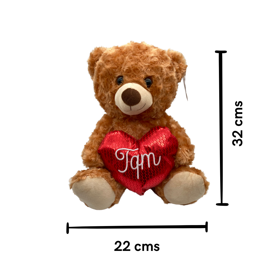 Peluche Oso TQM Caramel Mediano