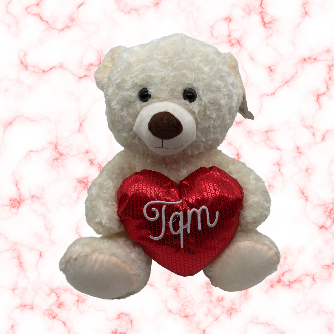 Peluche Oso TQM Crema Grande