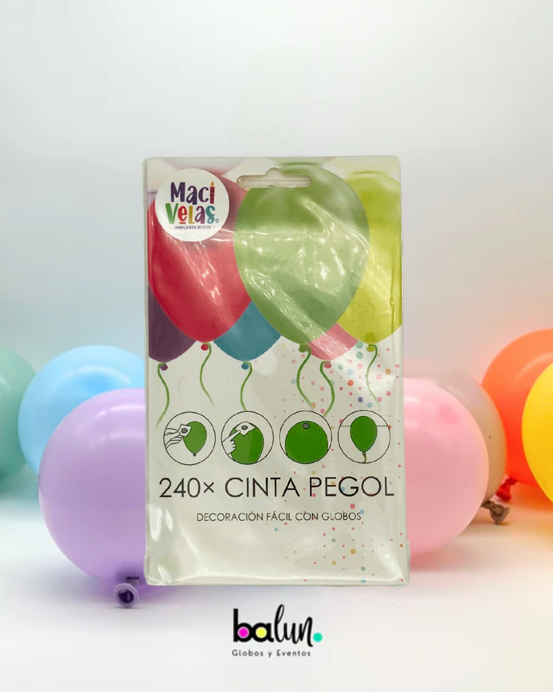 Cinta Pegol (Dashes) 240pzs