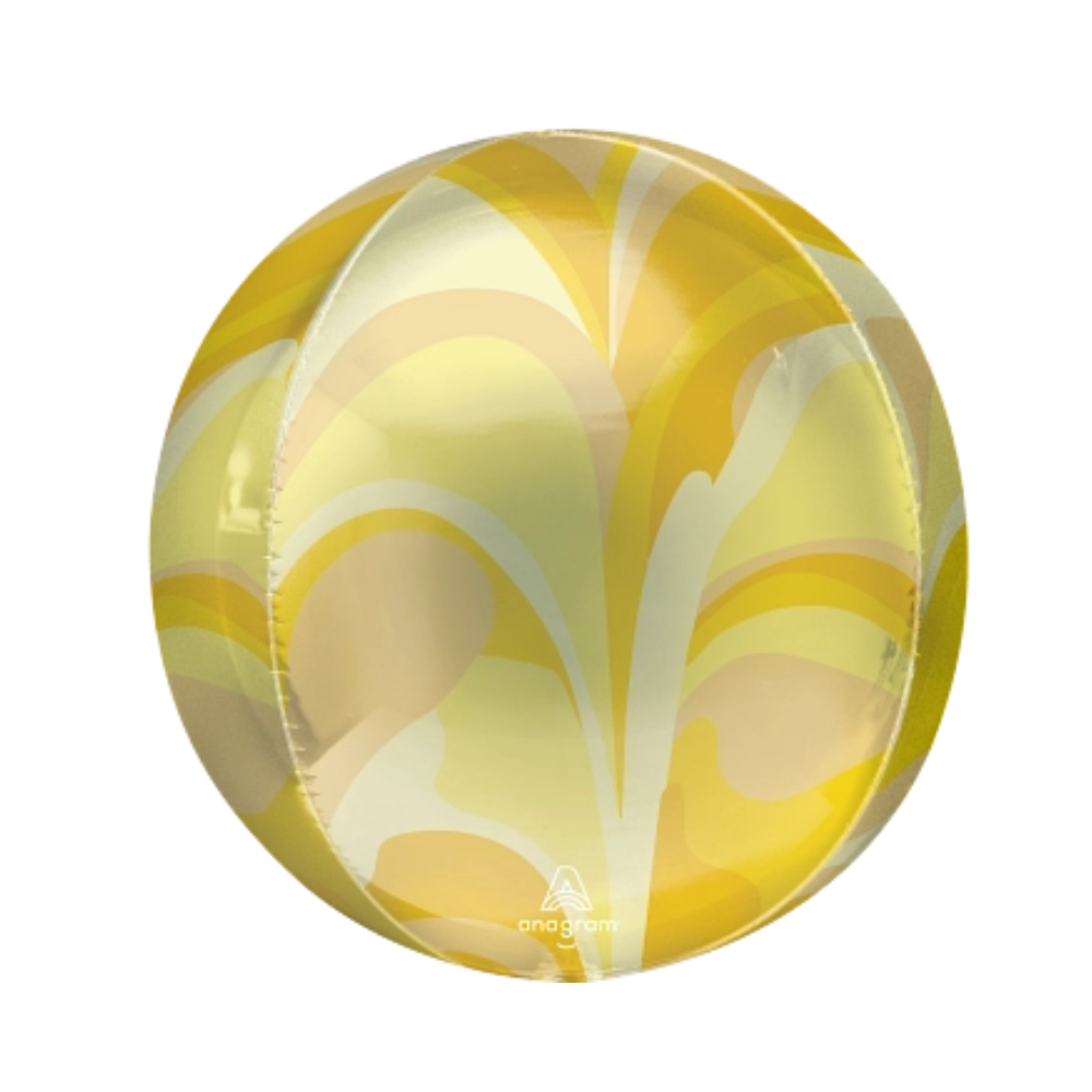 Orbz 15" Gold Macro Marble