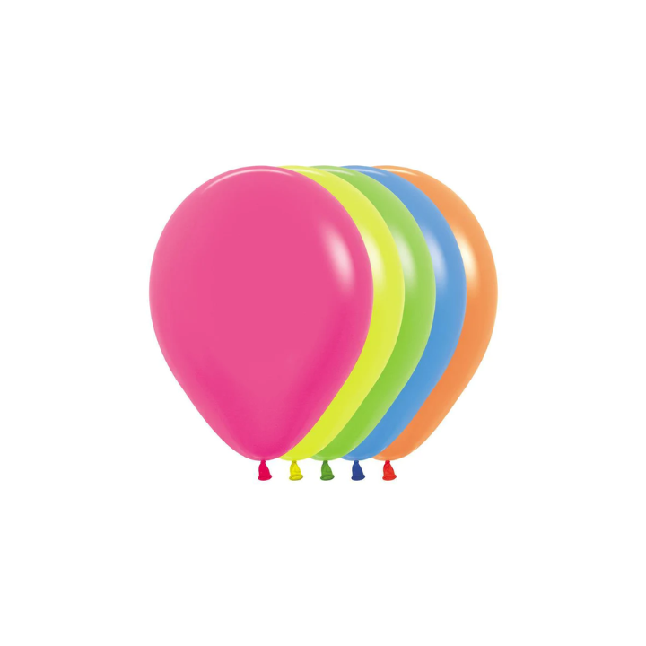 Neon Surtido 5" (Bolsa 50pzs) Sempertex