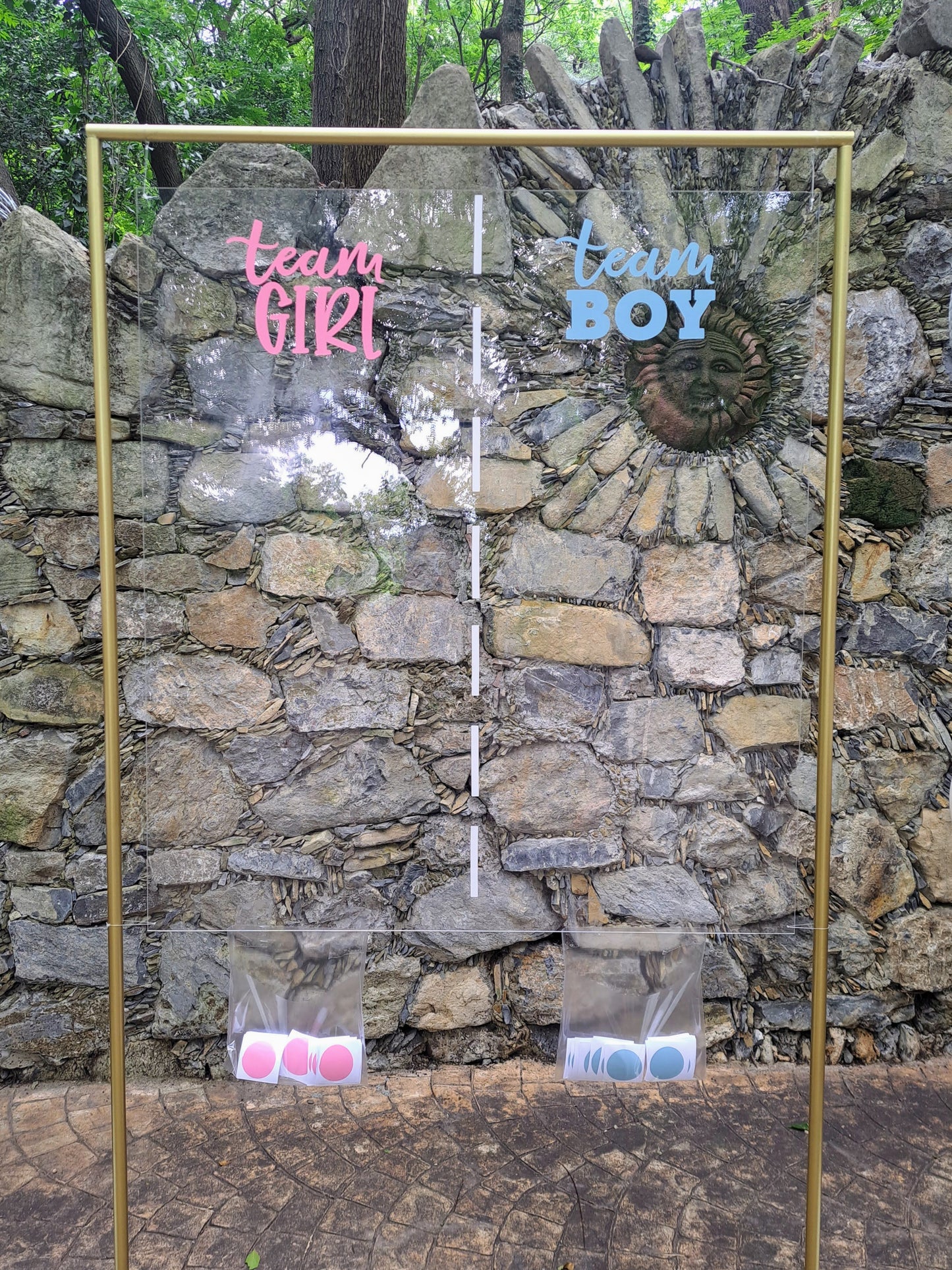 Acrílico para Puntos Gender Reveal