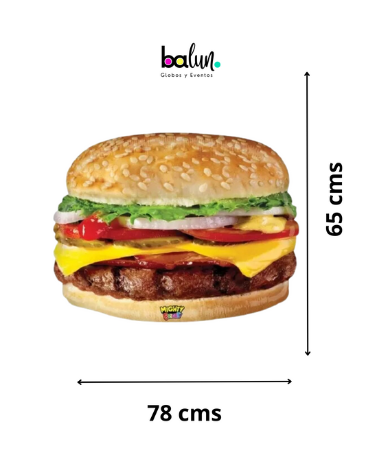 Hamburguesa / Cheeseburger Betallic 34"