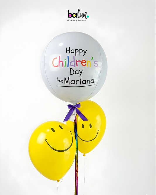Orbz Día del Niño + 2 Globos Látex