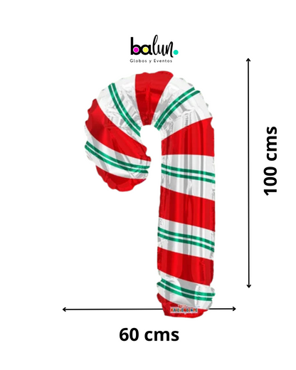 Bastón de Caramelo Jumbo 28" Kaleidoscope