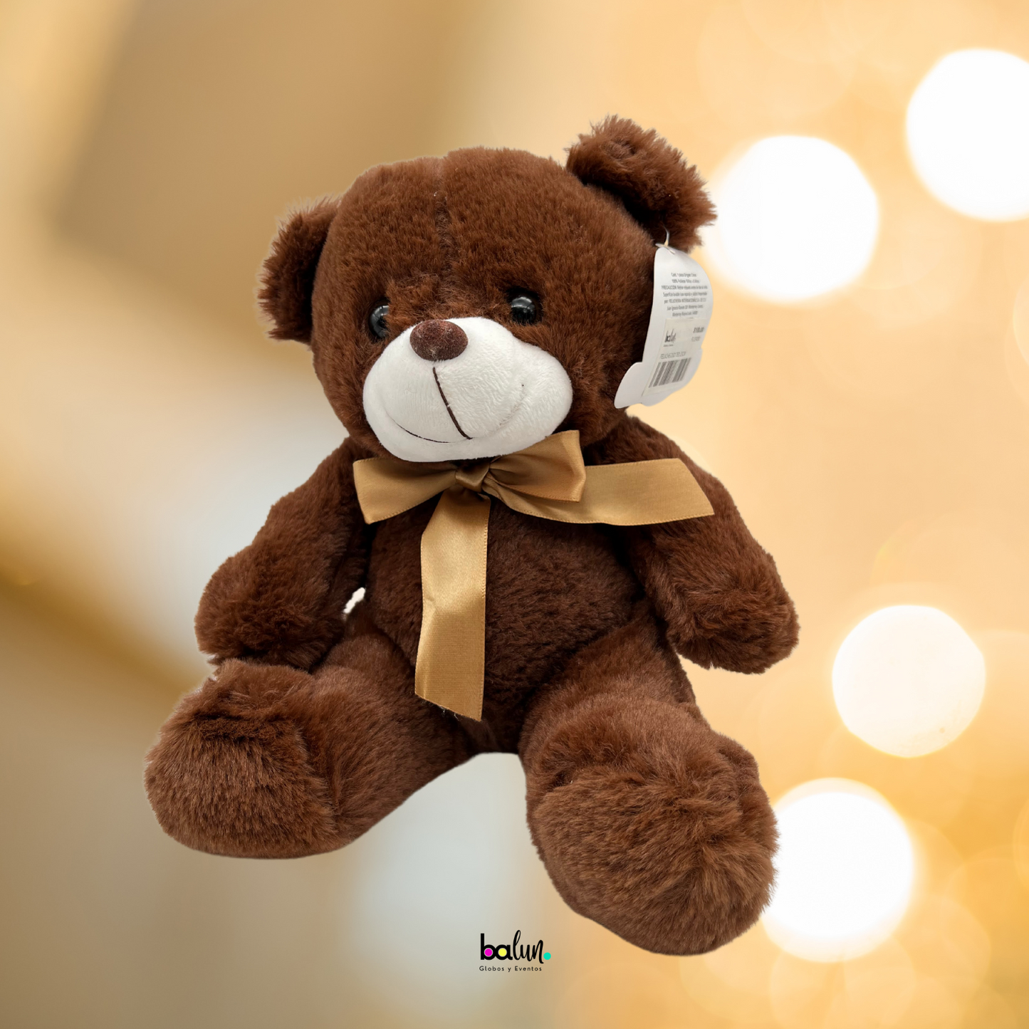 Peluche Oso Teo Café Oscuro