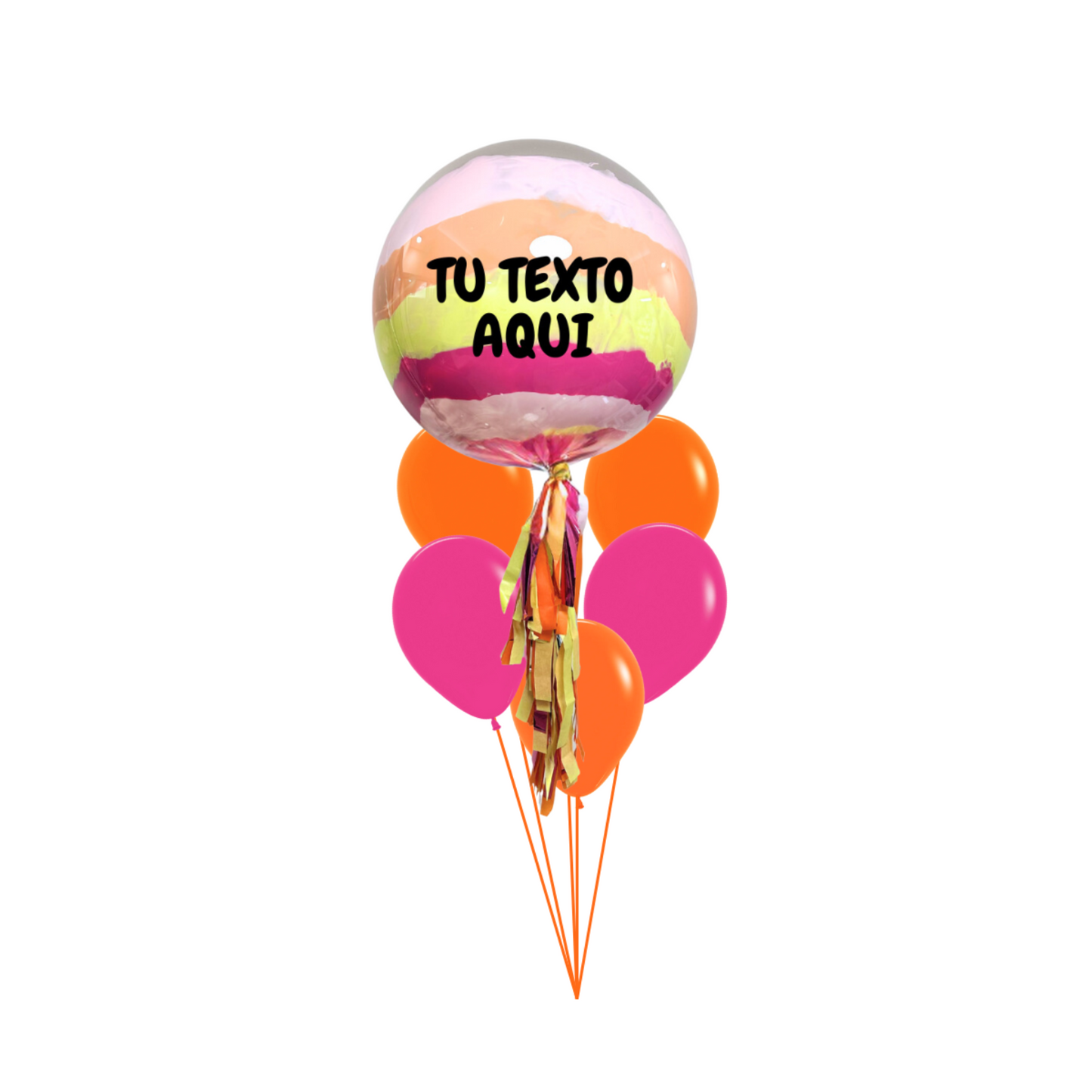 5 Globos Látex