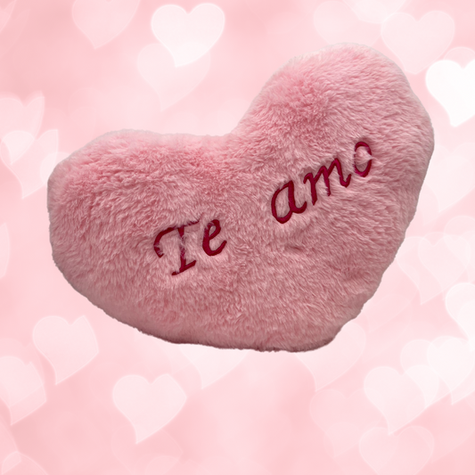 Peluche Corazón Rosa
