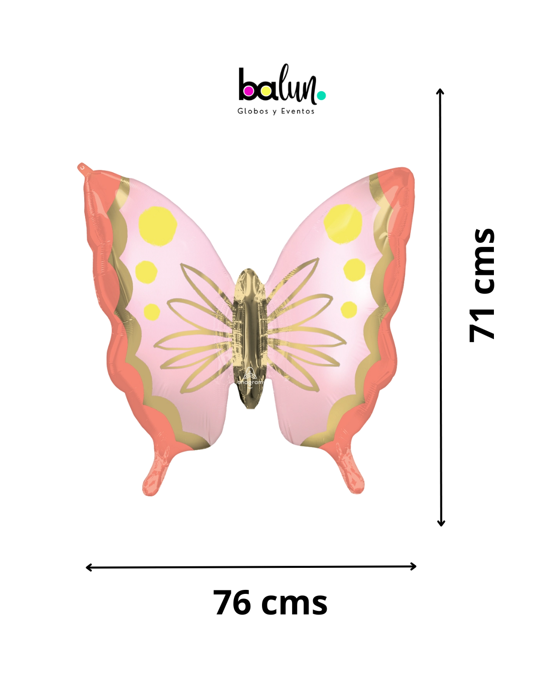 Soulful Blossoms Butterfly 28" Anagram