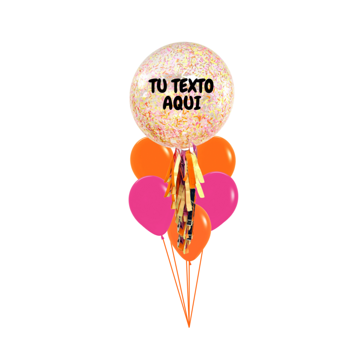 5 Globos Látex