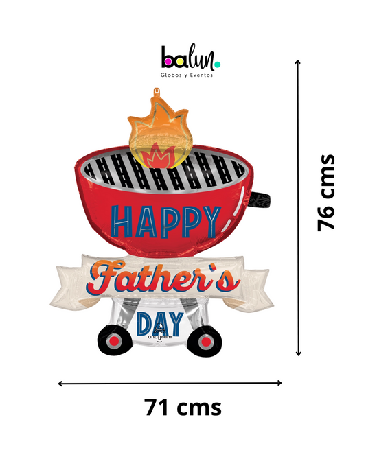 Asador Happy Father's Day 28" Anagram