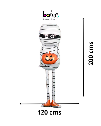 Momia con Calabaza Halloween