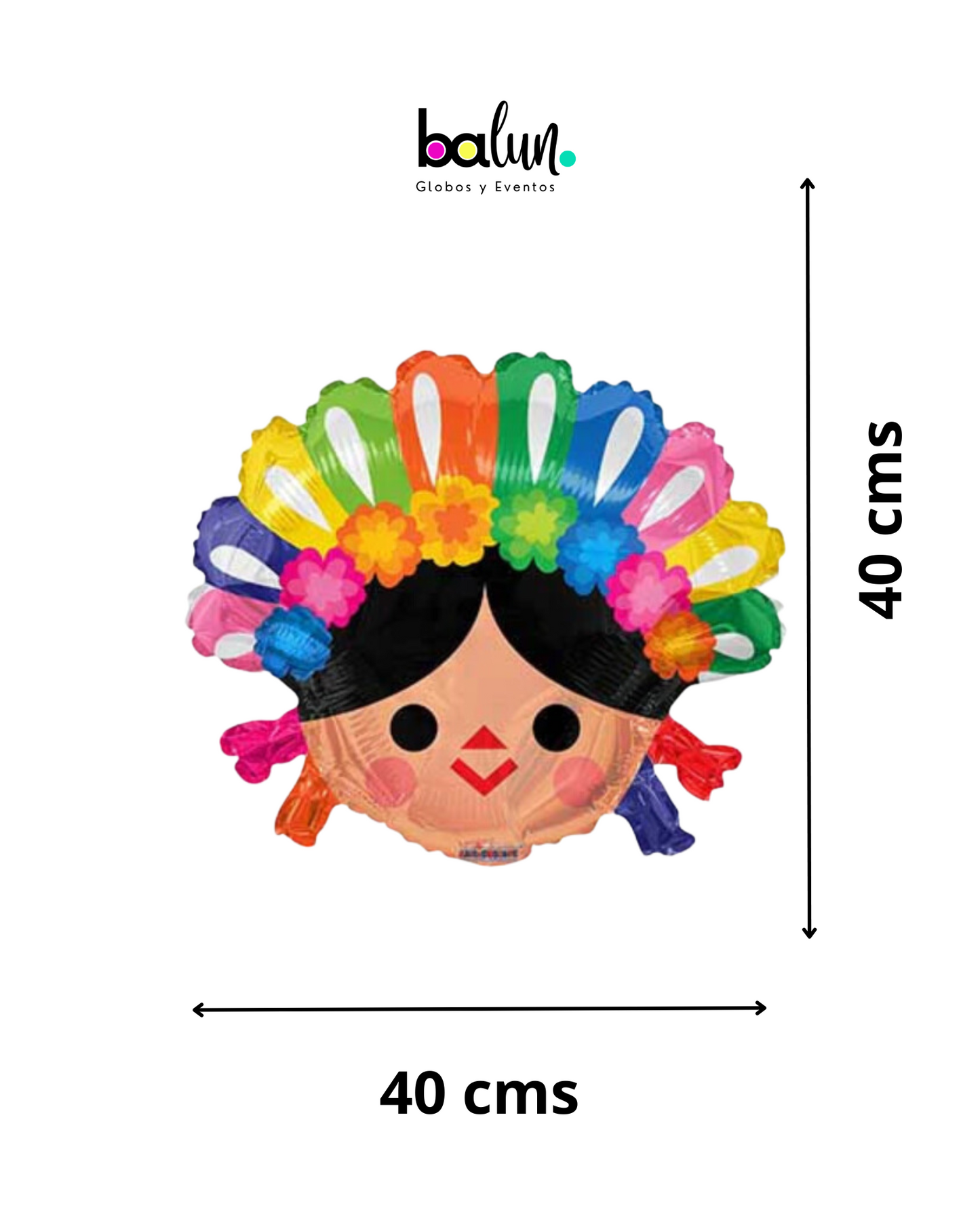 Muñeca Mexicana Kal 18"