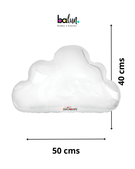 Nube Lisa Blanca 20"