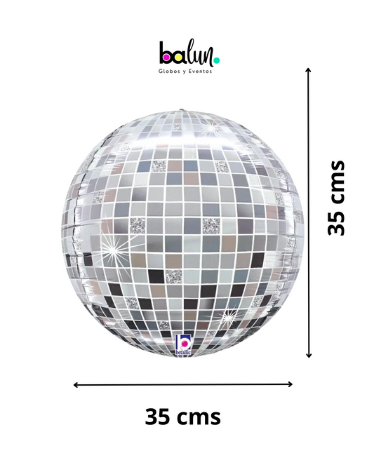 Orbz Bola de Disco 15" Betallic