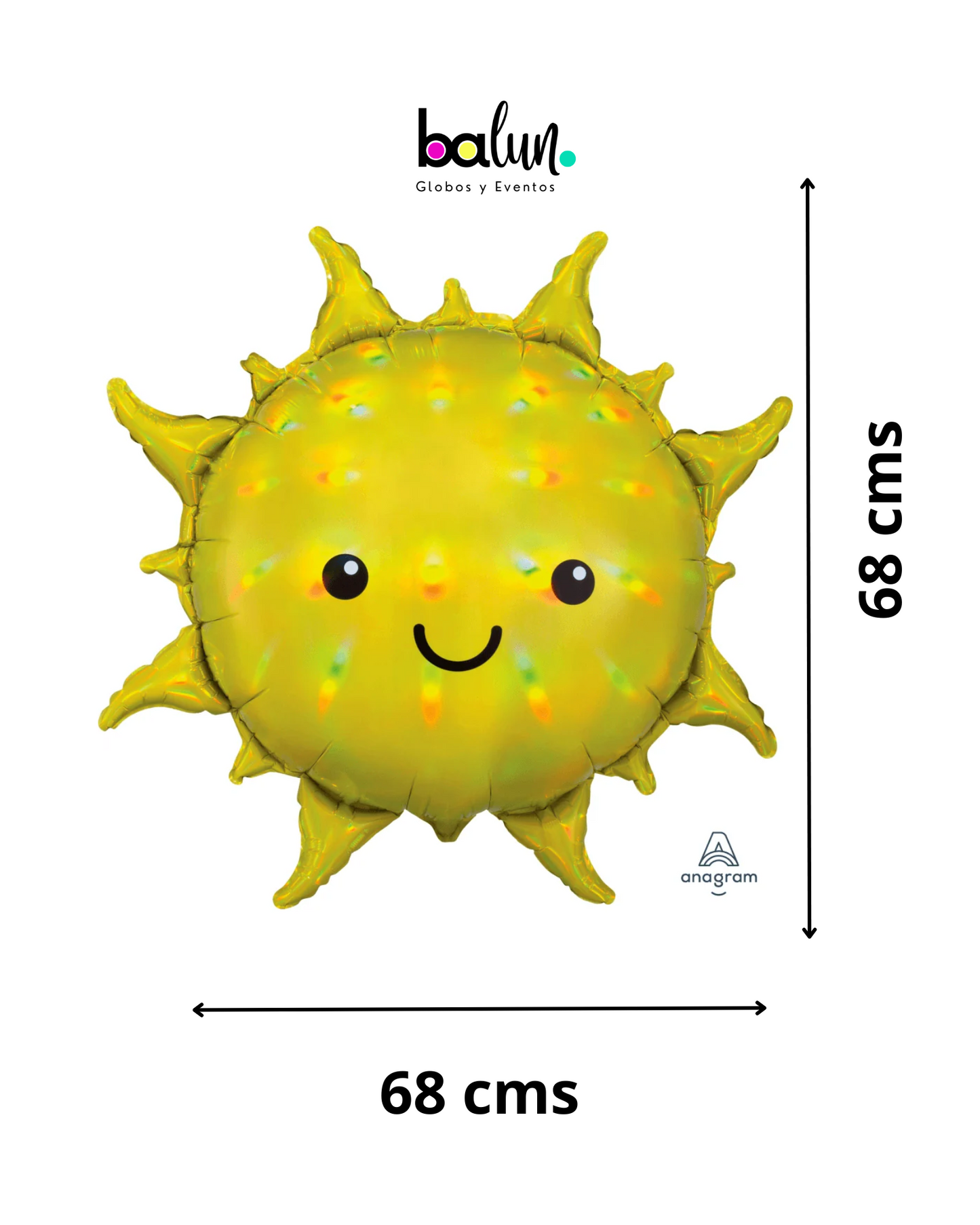 Sol Sonriente Anagram 27"