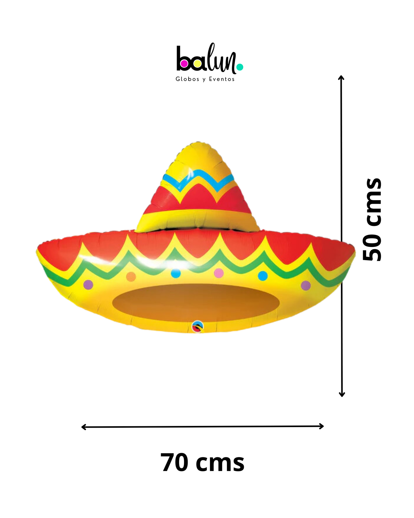 Sombrero Qualatex 28"