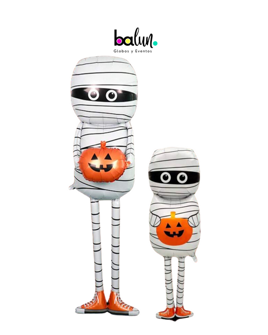 Momia con Calabaza Halloween