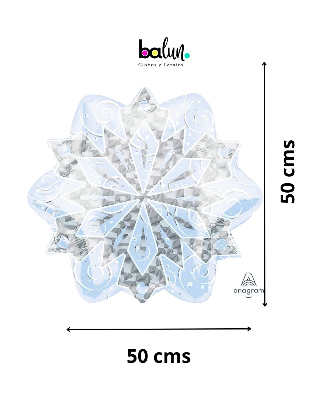 Copo de Nieve 22" Anagram