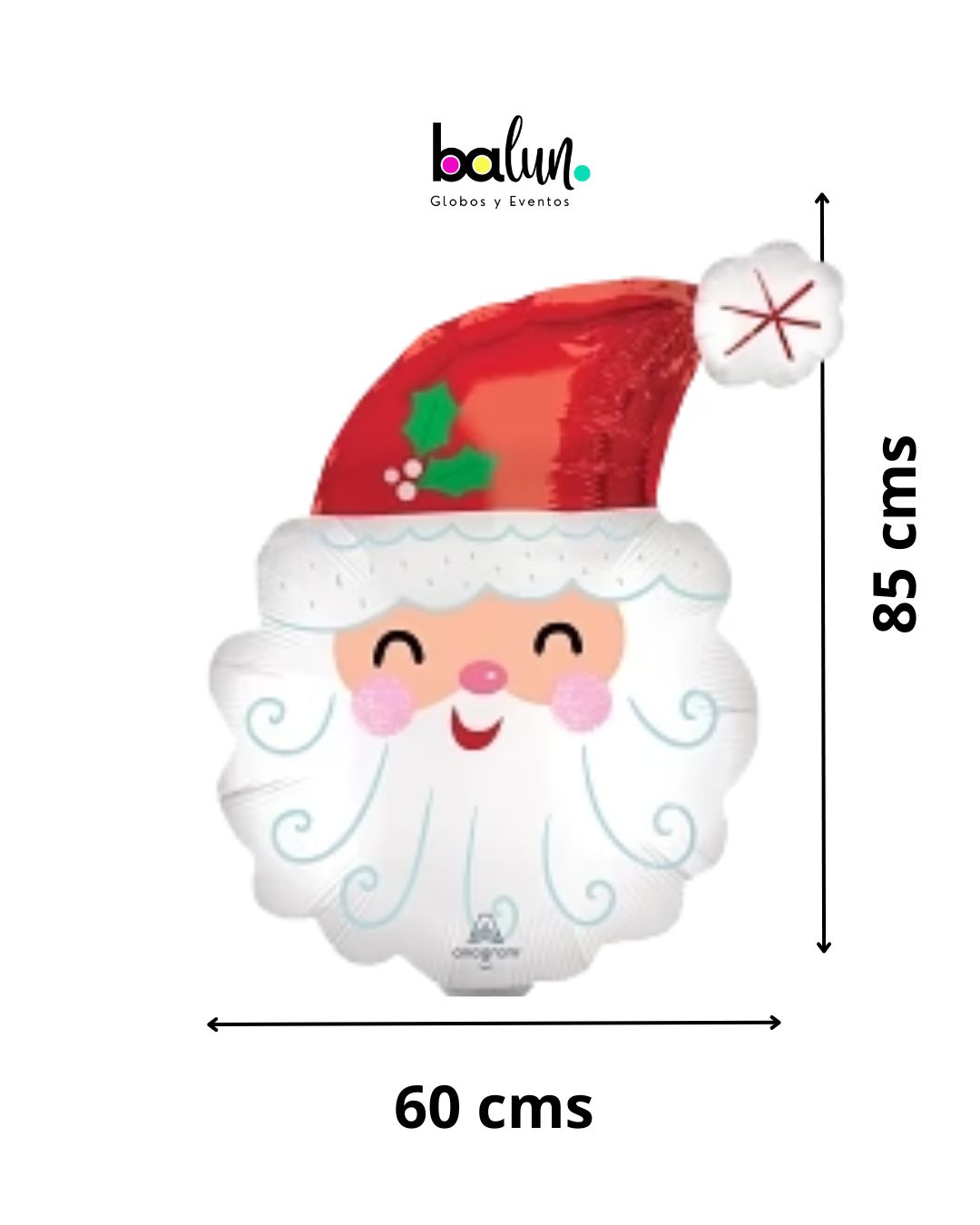 Cara Santa Claus 28" Anagram