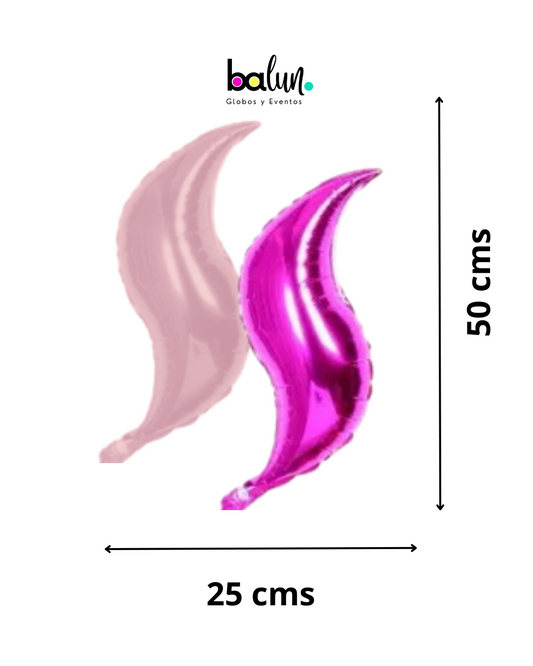 1/2 Cola de Sirena 19"