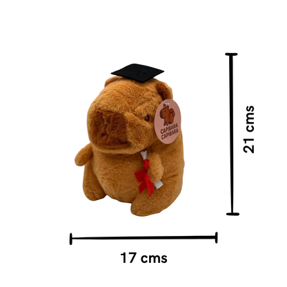 Peluche Capibara Graduado