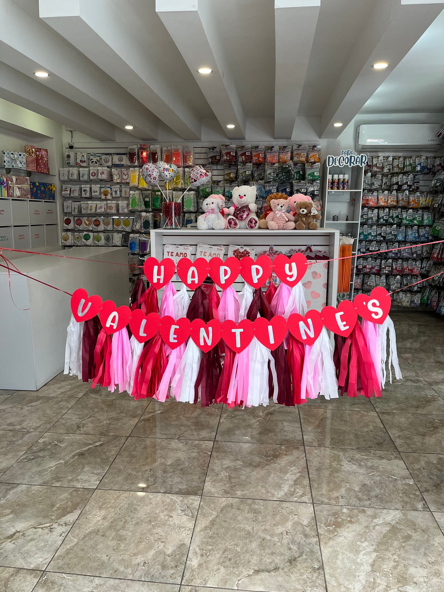 Banner Happy Valentine's