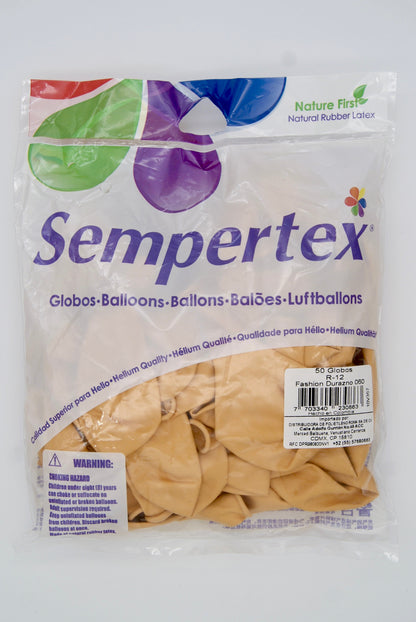 Fashion Durazno 12" (Bolsa 50pzs) Sempertex