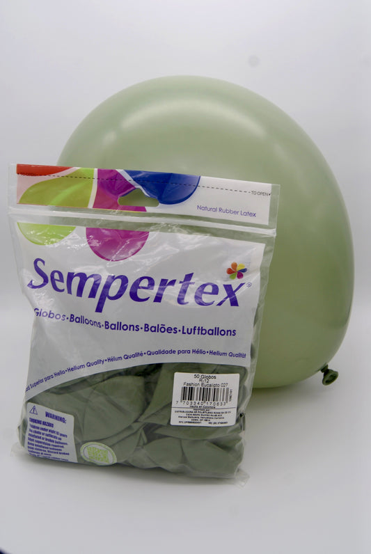 Fashion Eucalipto 12" (Bolsa 50pzs) Sempertex