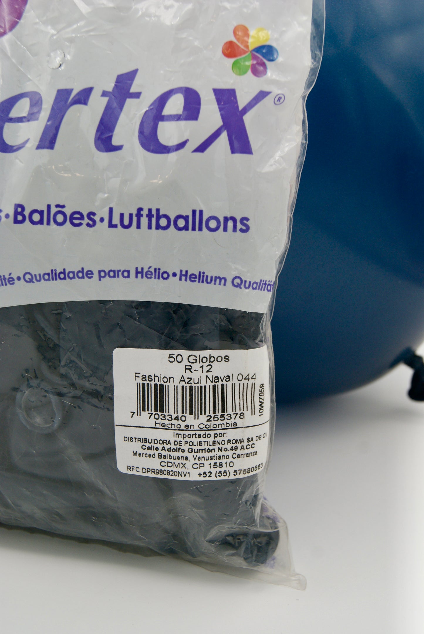 Fashion Azul Naval 12" (Bolsa 50pzs) Sempertex
