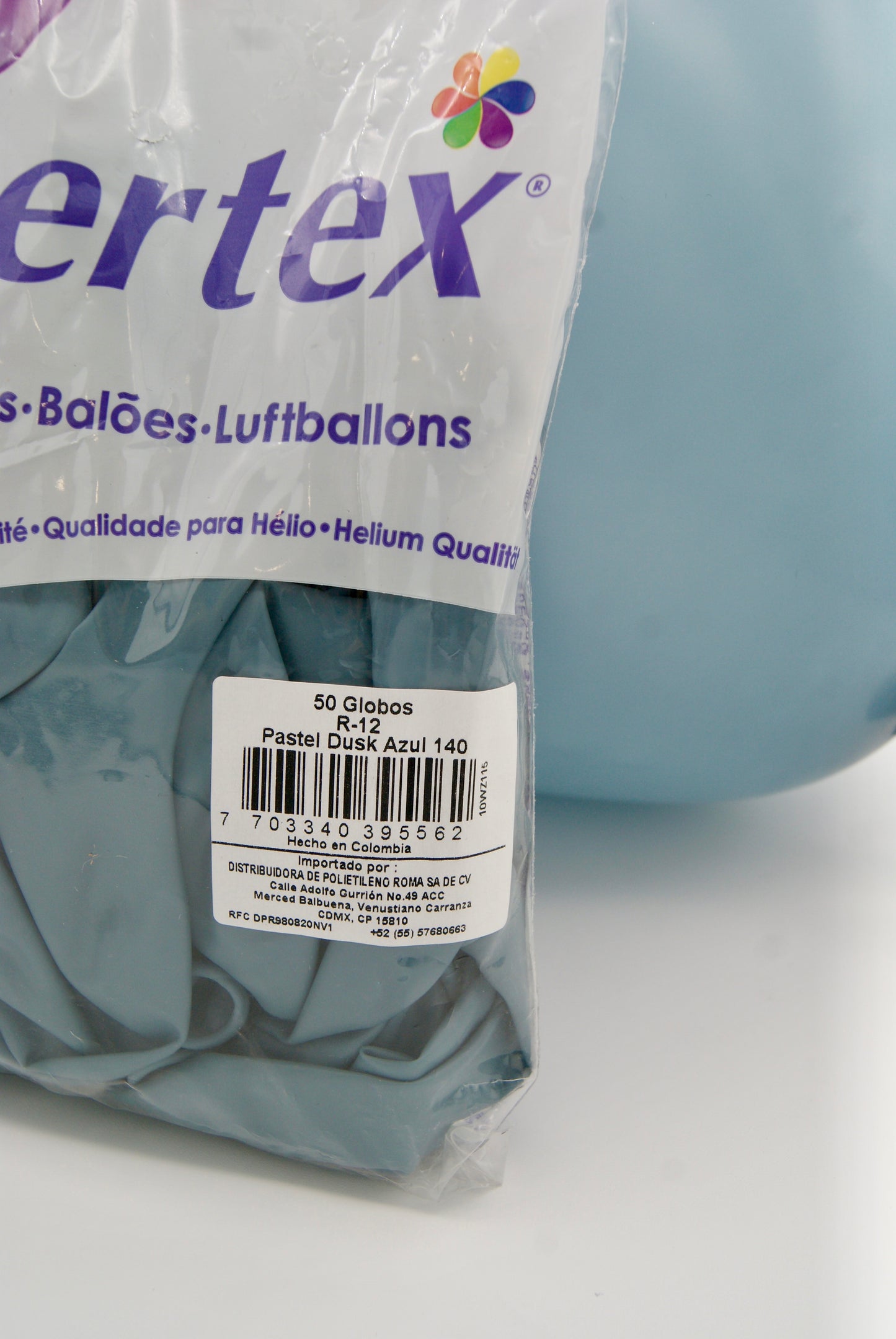 Pastel Dusk Azul 12" (Bolsa 50pzs) Sempertex