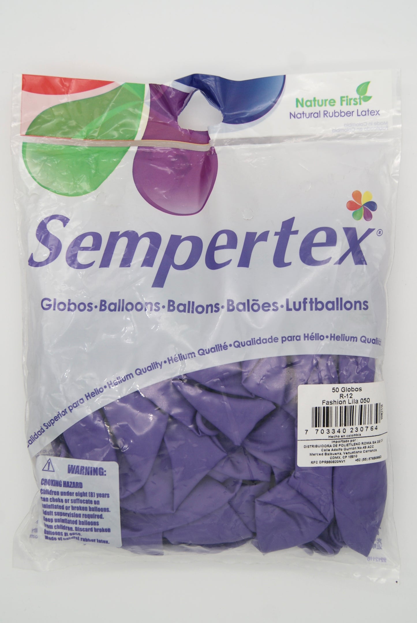 Fashion Lila 12" (Bolsa 50pzs) Sempertex