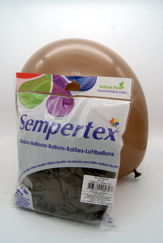 Fashion Café 12" (Bolsa 50pzs) Sempertex