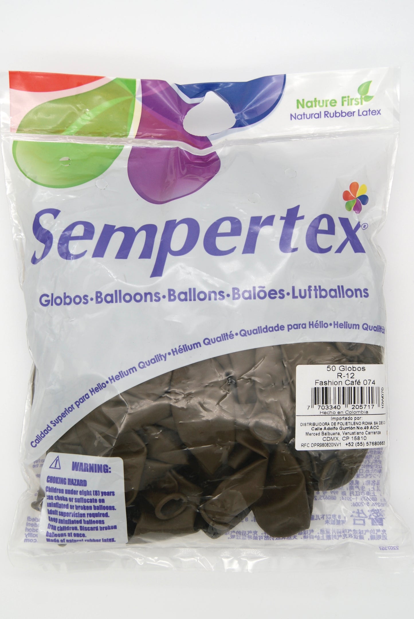 Fashion Café 12" (Bolsa 50pzs) Sempertex
