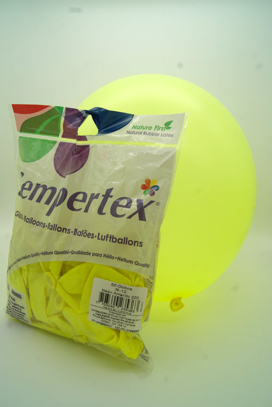 Neon Amarillo 12" (Bolsa 50pzs) Sempertex
