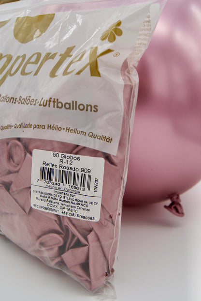 Reflex Rosado 12" (Bolsa 50pzs) Sempertex