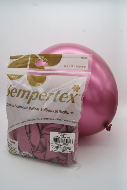 Reflex Fucsia 12" (Bolsa 50pzs) Sempertex