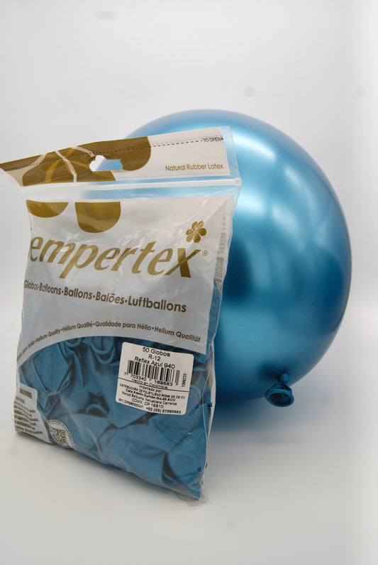 Reflex Azul 12" (Bolsa 50pzs) Sempertex