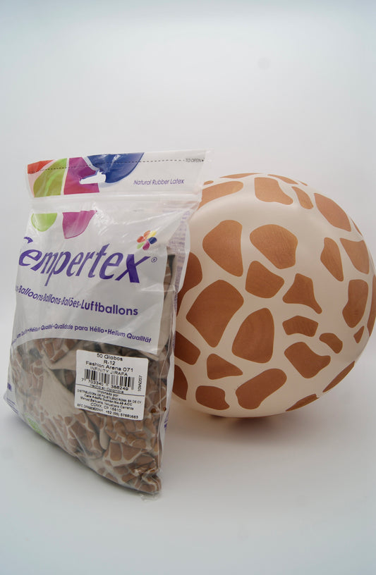 Infinity Jirafa Fashion Arena 12" (Bolsa 50pzs) Sempertex