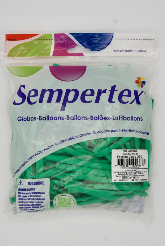 Fashion Verde T260 (Bolsa 50pzs) Sempertex