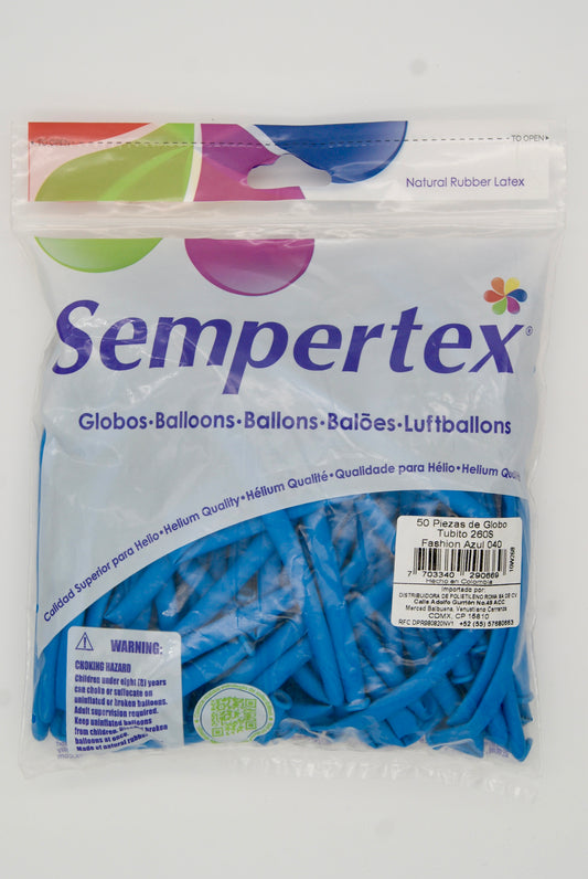 Fashion Azul T260 (Bolsa 50pzs) Sempertex
