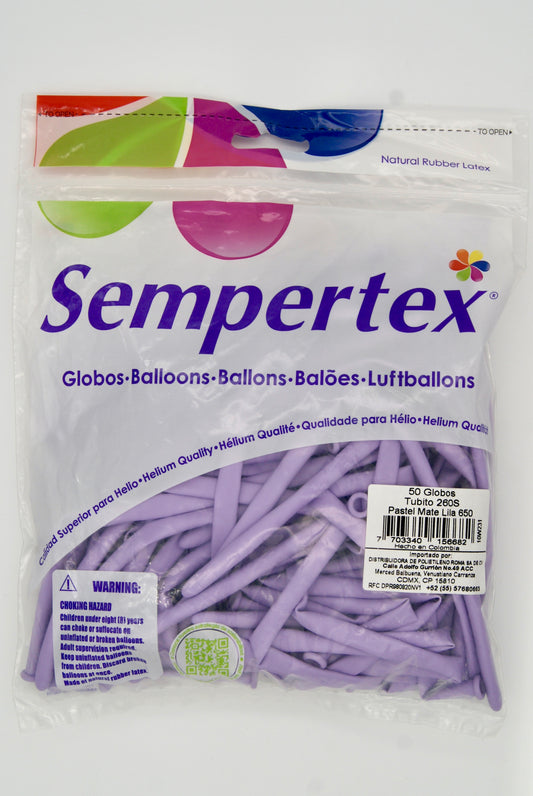 Pastel Mate Lila T260 (Bolsa 50pzs) Sempertex