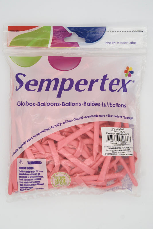 Fashion Rosado T260 (Bolsa 50pzs) Sempertex
