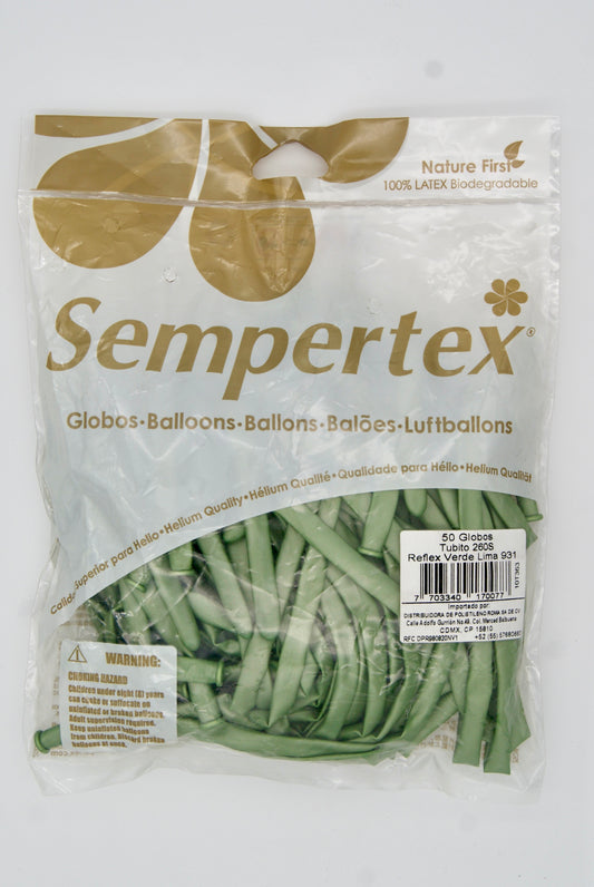 Reflex Verde Lima T260 (Bolsa 50pzs) Sempertex